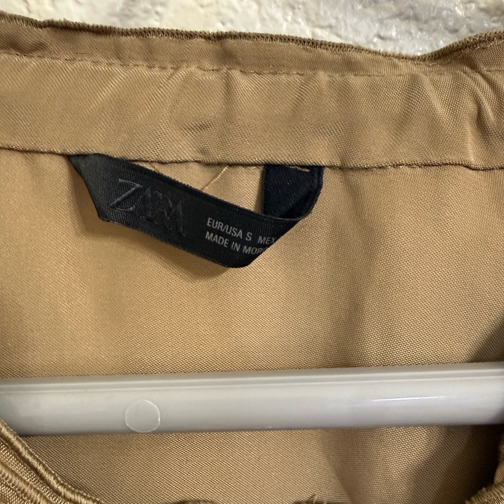 ZARA satin effect jacket - Picture 3 of 4